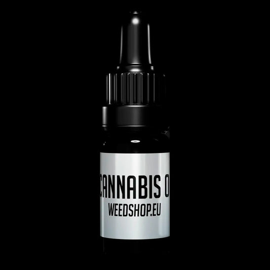 THCA oil bottle with 15% CBD and 5% THCA full spectrum formula